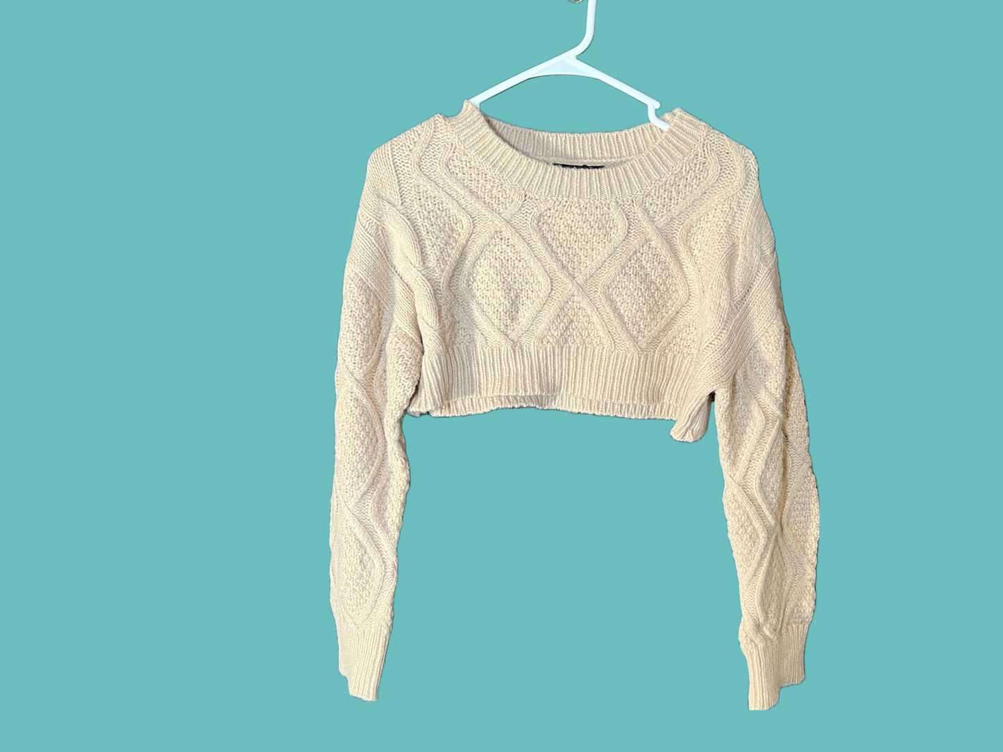 Knit Cropped Cardigan