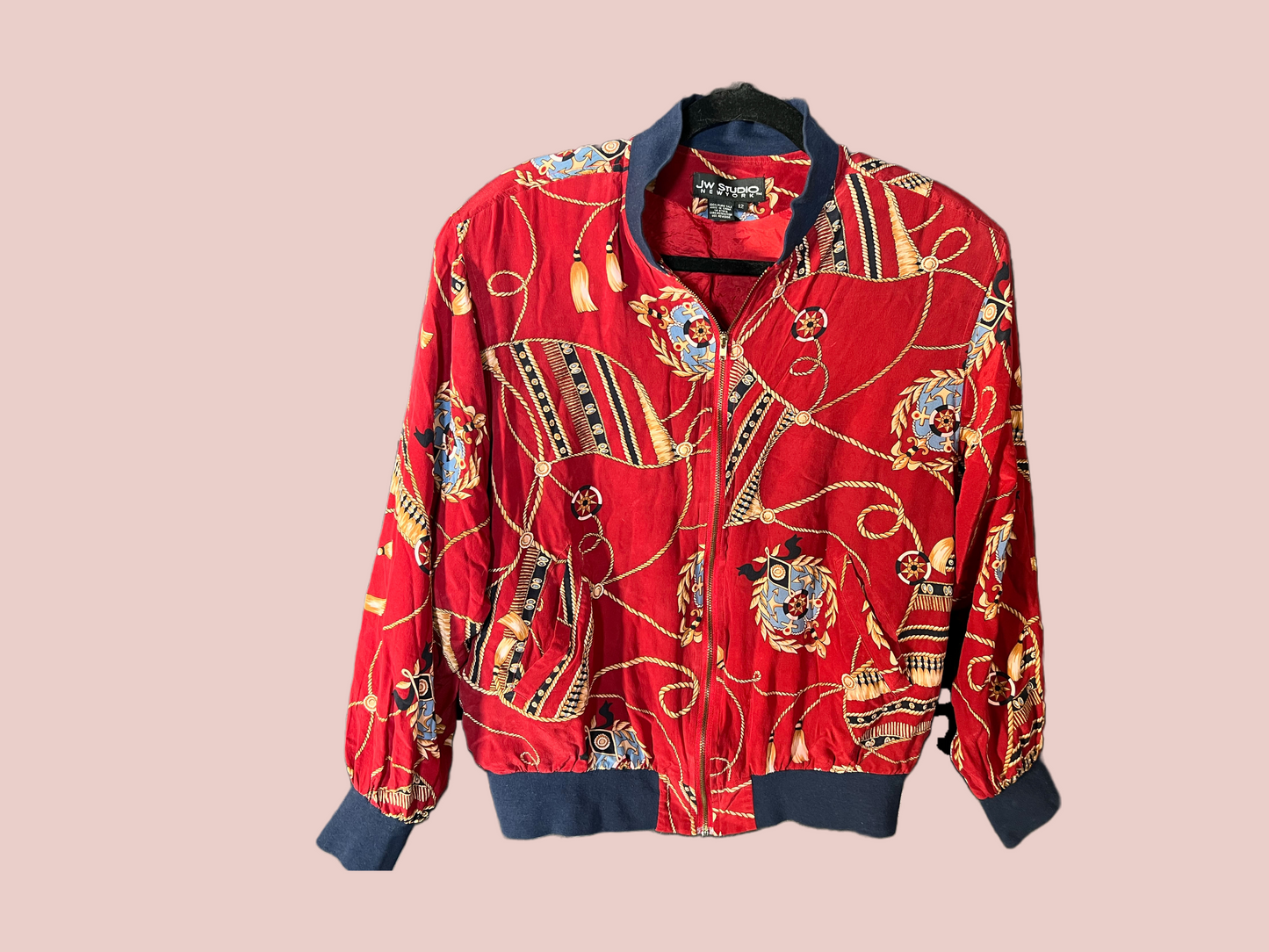 Cropped Silk Jacket