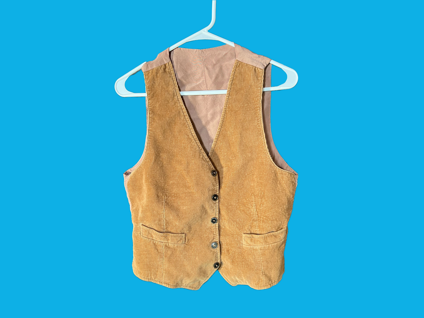 Brown Corduroy Vest