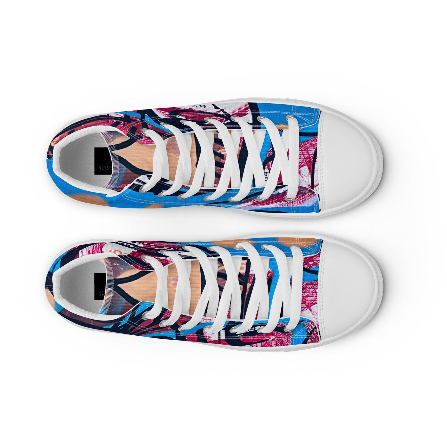 Men’s high top canvas shoes